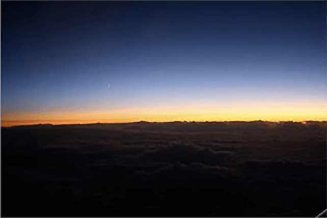 Rayleigh scattering causes the blue color of the daytime sky